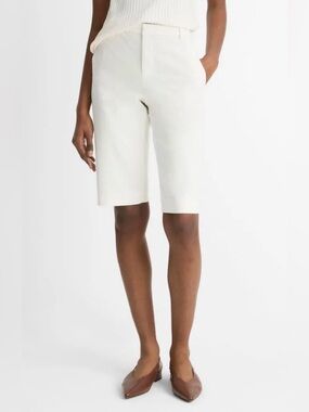 Vince White Bermuda Shorts